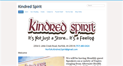 Desktop Screenshot of kindredspiritnorfolk.com